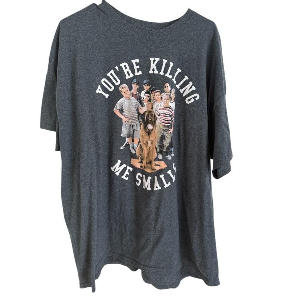 The Sandlot You’re Killing Me Smalls Graphic Tee XXL Gray Vintage Movie Shirt